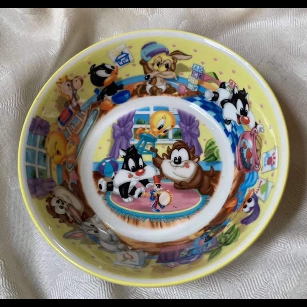 Baby Looney Tunes Wedgwood Bowl 2000